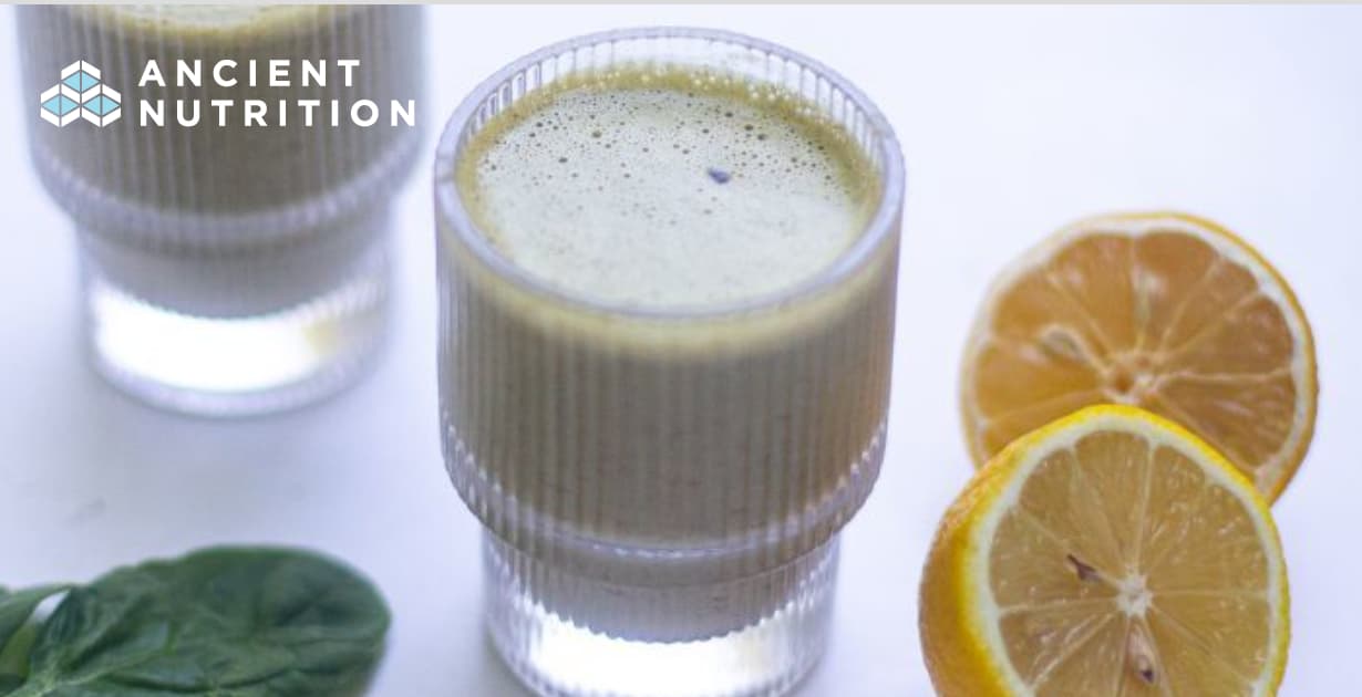 Collagen matcha smoothie